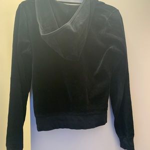 Juicy Couture Black fleece zip up